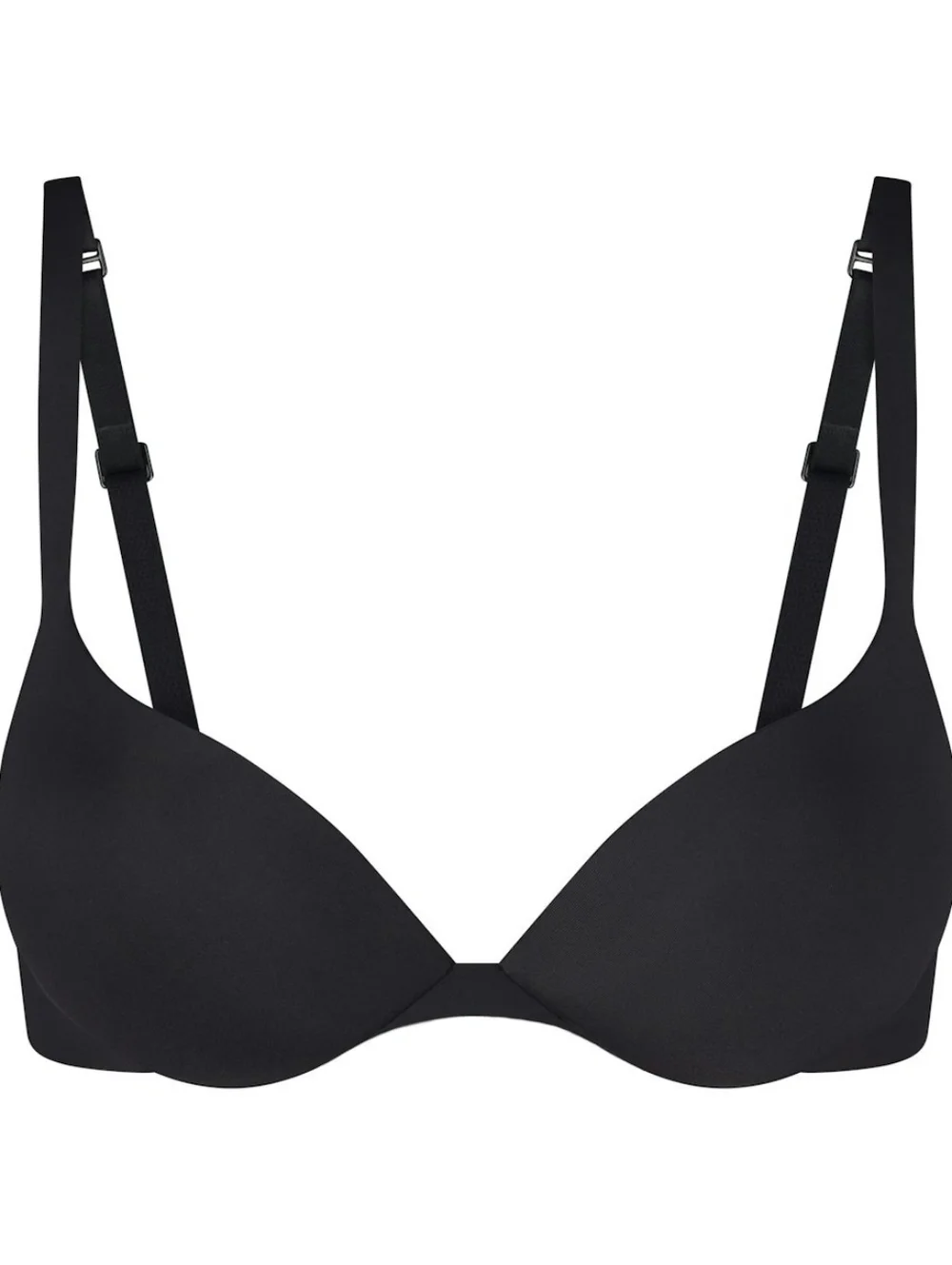 NWT Skims Ultimate Teardrop Push Up Plunge Bra Black Onyx 32D - Picture 4 of 6